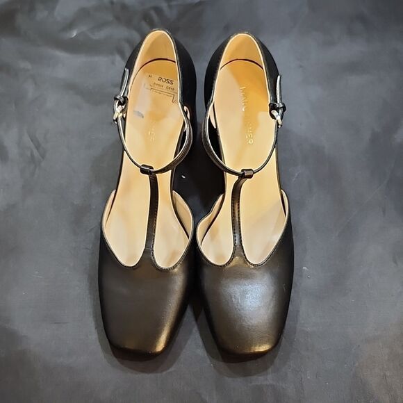 BRAND NEW MARC FISHER MFCYRENE-R T-STRAP BLOCK-HEEL PUMP G1 - Picture 2 of 15